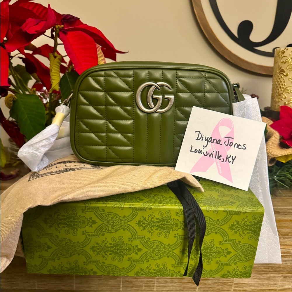 NEW Gucci Small Marmont Bag!!